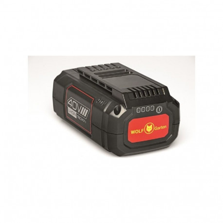 WOLF-Garten battery LYCOS 40/500 A 5.0AH 180WH (black/red)