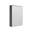 Seagate One Touch with Password 5 TB, External Hard Drive (silver, Micro-USB-B 3.2 Gen 1 (5 Gbit/s))