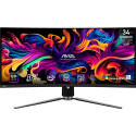 MSI MAG 341CQPDE QD-OLED, gaming monitor - 34.2 - black, UWQHD, QD-OLED, curved, Adaptive-Sync, HDR,