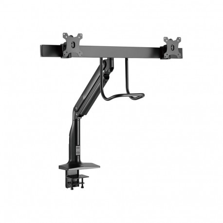 HAGOR gas lift arm dual, monitor holder (black)
