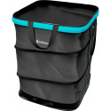 GARDENA PopUp rectangular garden waste bag, size L (black/turquoise, 220 liters)