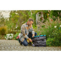 GARDENA PopUp rectangular garden waste bag, size L (black/turquoise, 220 liters)