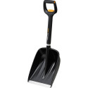 Fiskars X-series telescopic car snow shovel (black/orange)