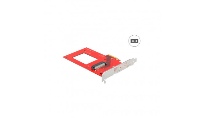 DeLOCK PCI Express x4 Card to 1 x internal U.3, interface card