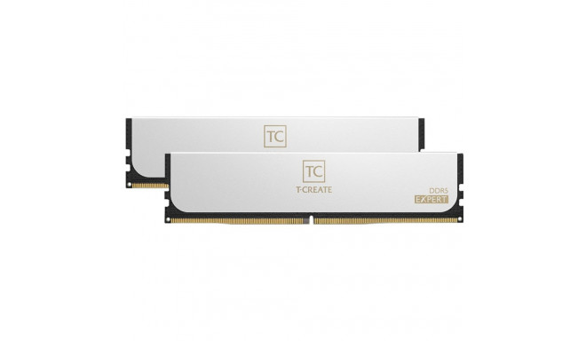 Team Group DDR5 - 32GB - 6400 - CL - 40 (2x 16 GB) dual kit, RAM (white, CTCWD532G6400HC40BDC01, AMD