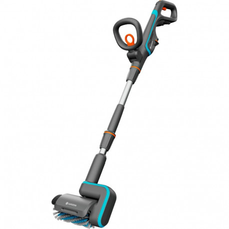 Akku-Multi-Reiniger AquaBrush Patio 18V P4A solo (grau/türkis, ohne Akku und Ladegerät, POWER FOR AL