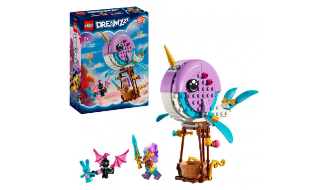 LEGO 71472 DreamZzz Izzie's Narwhal Hot Air Balloon Construction Toy