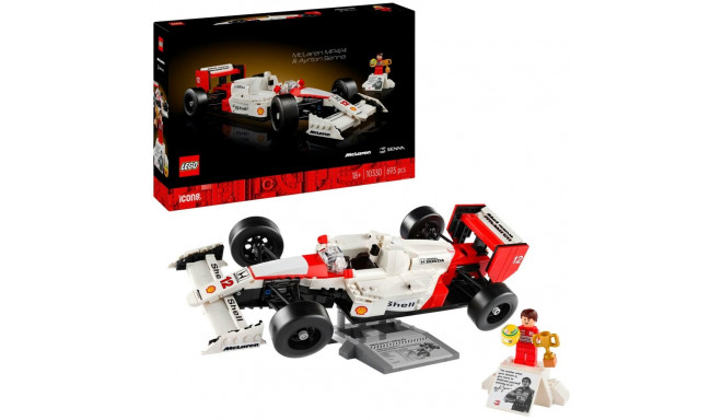 LEGO 10330 Icons McLaren MP4/4 & Ayrton Senna, construction toy