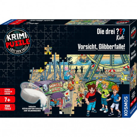 Die drei ??? Kids krimipusle ettevaatust limapüünis, 150 osa