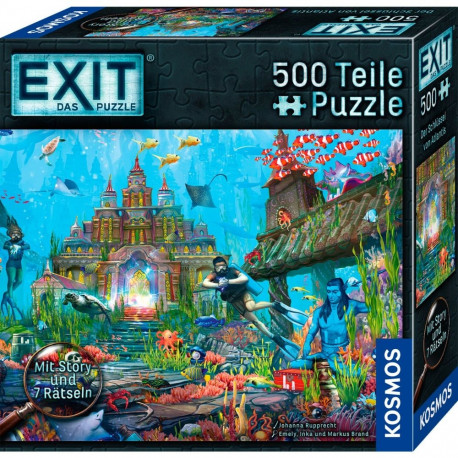 EXIT - Das Puzzle: Der Schlüssel von Atlantis (500 Teile)
