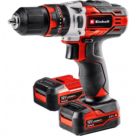 Akku-Schlagbohrschrauber TE-CD 12/1 Li-i, 12Volt (rot/schwarz, 2x Li-Ionen Akku 2,0Ah)
