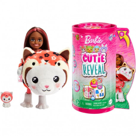 Barbie kostüüm Chelsea cutie reveal, punane panda