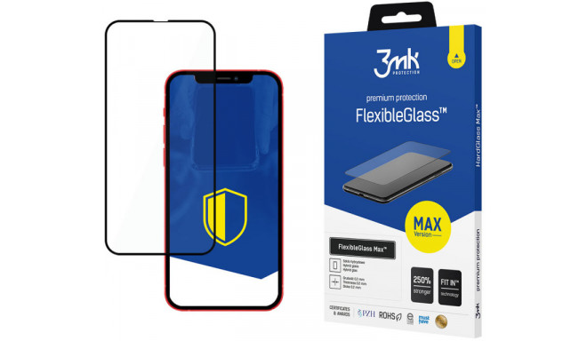 3mk защитное стекло FlexibleGlass Max Samsung Galaxy A25 5G, черный