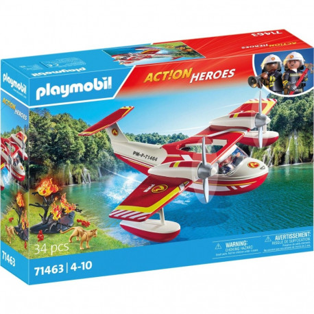 71463 City Action Feuerwehrflugzeug mit Löschfunktion