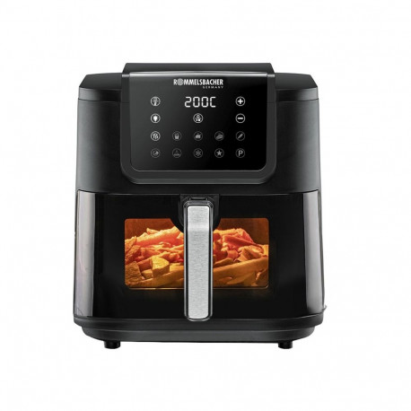 Rommelsbacher hot air fryer FRH 1700 XXL (black, 1,700 watts)