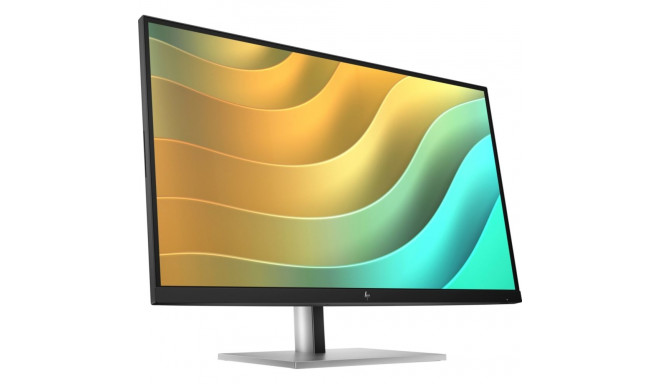 HP E27u G5, LED monitor - 27 - black/silver, QHD, IPS, USB-C, Pivot