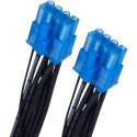 SilverStone 12VHPWR PCIe adapter cable SST-PP14-PCIE (black, 0.55 meter)