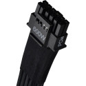 SilverStone 12VHPWR PCIe adapter cable SST-PP14-PCIE (black, 0.55 meter)
