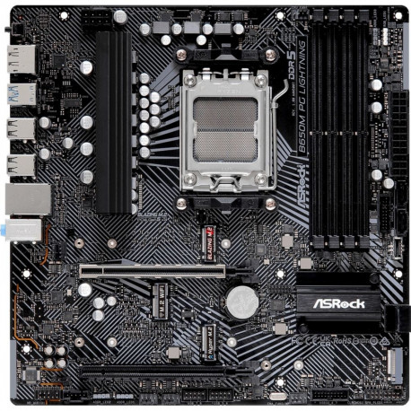 B650M PG LIGHTNING (schwarz/grau)