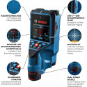 Bosch Wallscanner D-tect 200 C Professional, 12V, locating device (blue/black, Li-ion battery 2.0 Ah