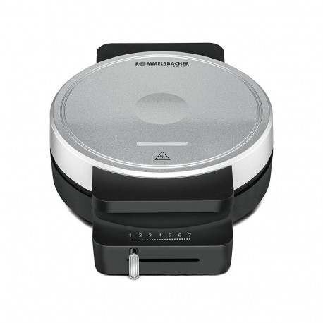 Waffelautomat WA 850 (schwarz/silber, 850 Watt)