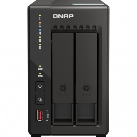 QNAP TS-253E-8G, NAS (black)