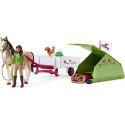 Schleich Horse Club Sarahs camping trip, toy figure