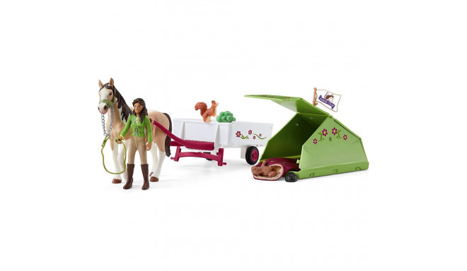 Schleich Horse Club Sarahs camping trip, toy figure