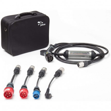 Juice Technology JUICE BOOSTER 2 German Traveler Set, Wallbox (anthracite/black, 1.4 - 22 kW, 3.1 m