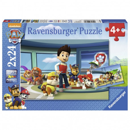 Ravensburger pusle 2x24 tk Käpapatrull