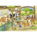 Ravensburger pusle 2x24 tk Päev farmis
