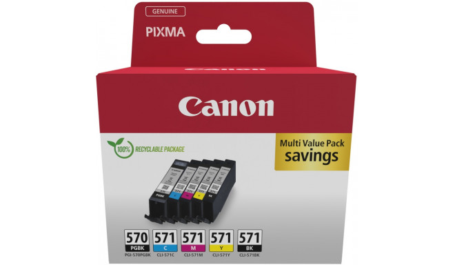 Canon ink cartridge PGI-570/CLI-571 Multipack