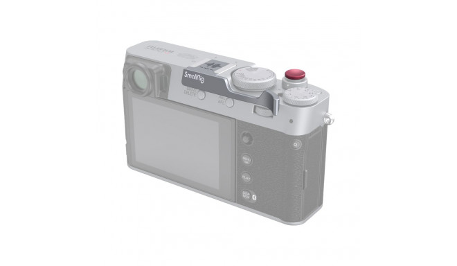 SmallRig 4566 Thumb Grip for Fujifilm X100VI / X100V Silver
