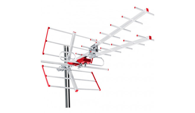 Maclean MCTV-855 maapealne TV DVB-T/T2 H.265 HEVC antenni kombo UHF VHF passiivne max 100dBμV LTE fi