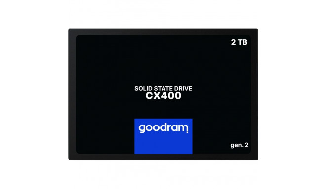 Goodram CX400 SSDPR-CX400-02T-G2 2.05 TB 2.5" Serial ATA III 3D NAND