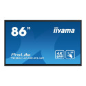 IIYAMA TE8614MIS-B1AG X 87inch Touchpanel 4K VA 435cd 50touch points IR VGA HDMIx4 DPx1 USB-Cx2 spak