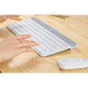 LOGITECH Slim Wireless Keyboard and Mouse Combo MK470 - OFFWHITE - US INTNL - INTNL