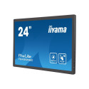 IIYAMA T2455MSC-B1 24inch IPS 1920x1080 Bonded PCAP 10P Touch Flat Bezel Free Glass Front 350cd/m2 H