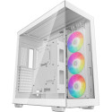 DeepCool CH780, tower case (white, tempered glass)