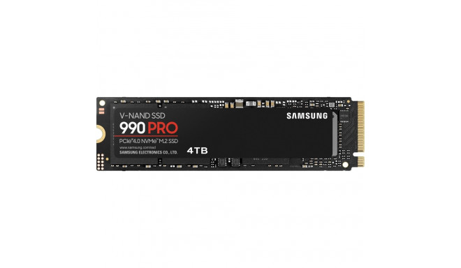 SAMSUNG 990 PRO 4 TB, SSD (PCIe 4.0 x4, NVMe 2, M.2 2280, internal)