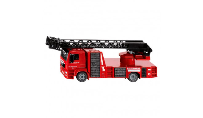 SIKU SUPER MAN fire brigade turntable ladder, model vehicle (red)