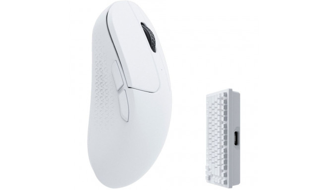 Keychron M3 Mini Wireless 4K Version Gaming Mouse (White)