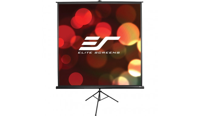 EliteScreens Tripod, tripod screen (black, 85, 1:1, MaxWhite)