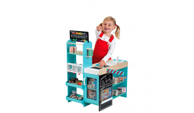 Theo Klein supermarket wood, shop