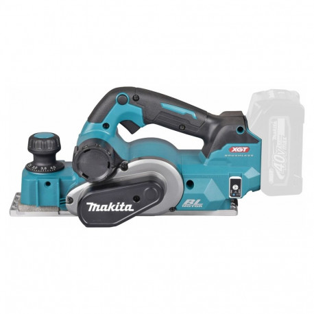 Makita cordless planer KP001GZ, 40 volts, electric planer (blue/black, without battery and charger)
