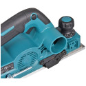 Makita cordless planer KP001GZ, 40 volts, electric planer (blue/black, without battery and charger)