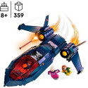 LEGO 76281 Marvel Super Heroes X-Men's X-Jet, construction toy