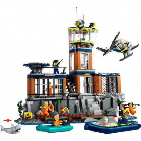 LEGO 60419 City Prison Island Police Station Construction Toy