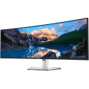 Dell UltraSharp U4924DW, LED monitor - 49 - silver/black, 5K Dual QHD, IPS, Curved, DisplayPort, HDM