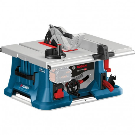 Bosch cordless table saw BITURBO GTS 18V-216 Professional solo, 18 volts (blue, without battery and